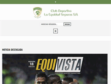 Tablet Screenshot of equidadclubdeportivo.coop